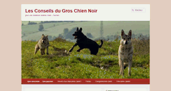 Desktop Screenshot of le-gros-chien-noir.fr